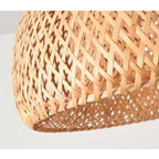 Nido woven bamboo pendant light – view 6