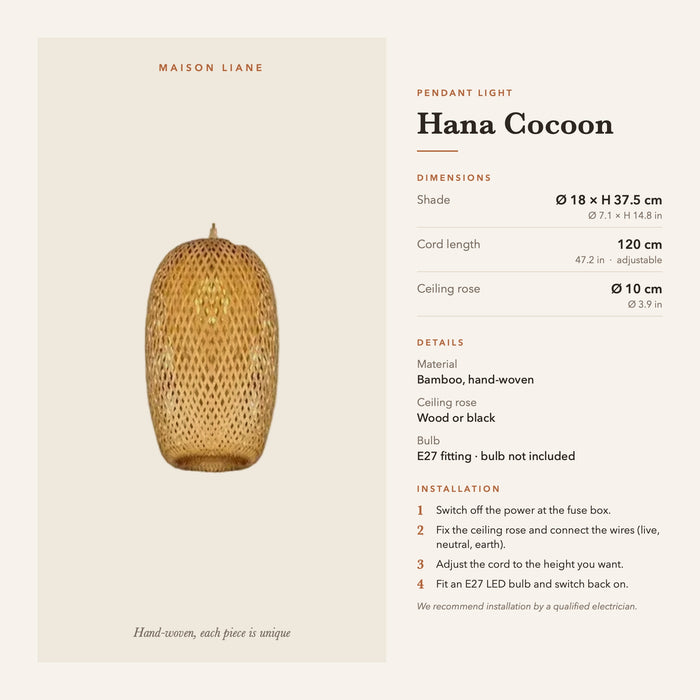 Suspension Hana Cocon
